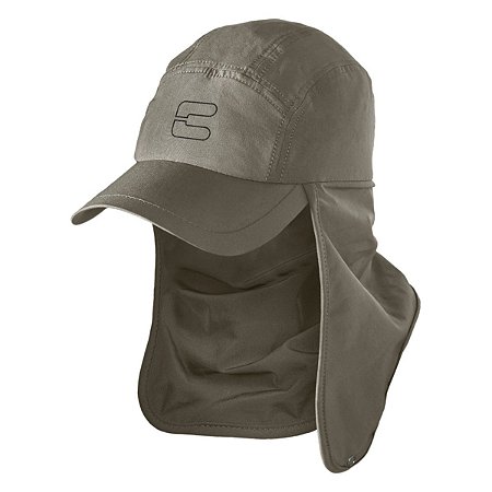 Boné Legionário Curtlo Expedition Proteção Solar EC50 Caqui