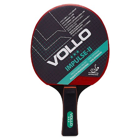 Raquete de Tênis de Mesa Vollo Impulse II Aprovada ITTF