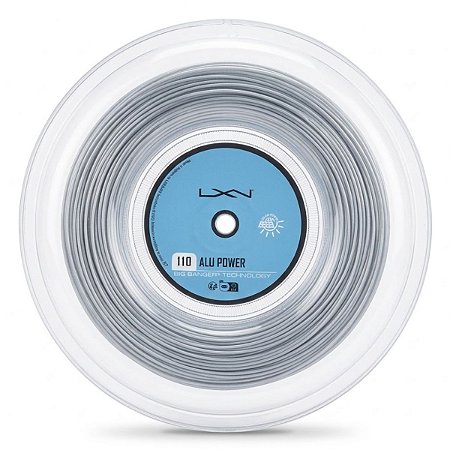 Corda de Tenis Luxilon Alu Power 110 Prata Rolo 200m