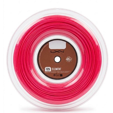 Corda de Tênis Luxilon Element Soft InfraRed 125 Rolo 200m