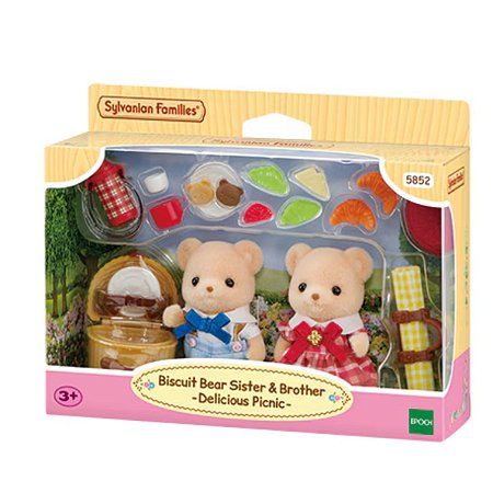 Sylvanian Families Irmã & Irmão Urso Biscoito 5852
