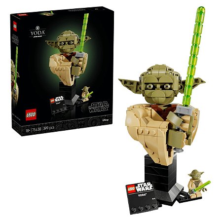 Lego Star Wars Busto do Yoda 75438