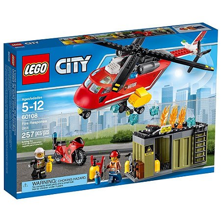 60108 - LEGO City - Corpo de Intervenção dos Bombeiros