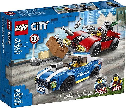60242 Lego City - Detenção Policial Na Autoestrada