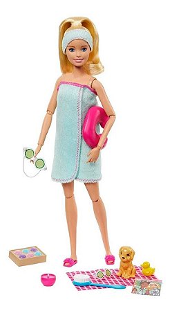 Barbie Dia No Spa Com Pet