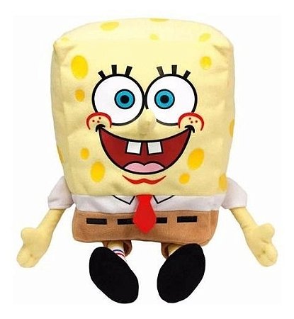 Bob Esponja Pelúcia TY Beanie Babies
