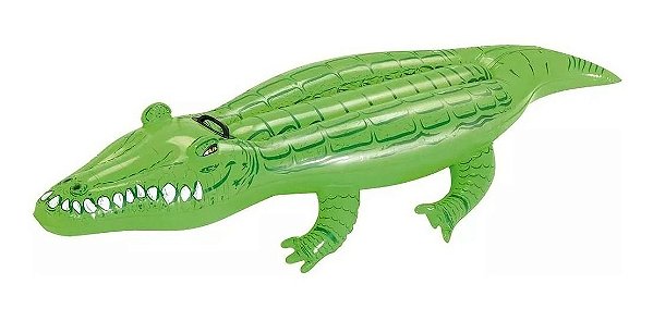 Boia Inflável Infantil Crocodilo Para Piscina Jacaré - Mor