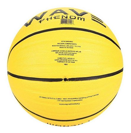 Bola Basquete Wave Phenom 295 Wilson em Promoção na Americanas