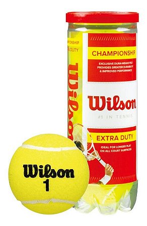 BOLA DE TÊNIS WILSON CHAMPIONSHIP