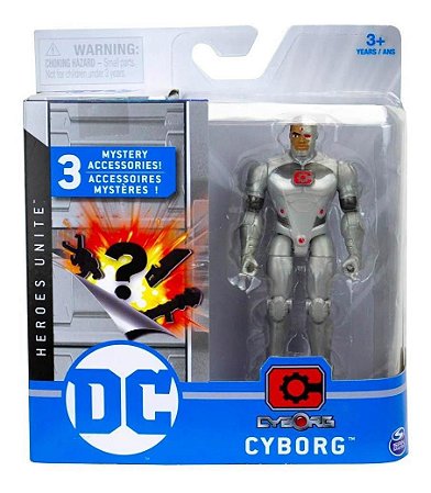 Boneco  Dc Liga Da Justiça Heroes Unite Cyborg Sunny 2189