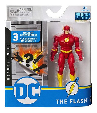 Boneco  Dc Liga Da Justiça Heroes Unite The Flash Sunny 2189