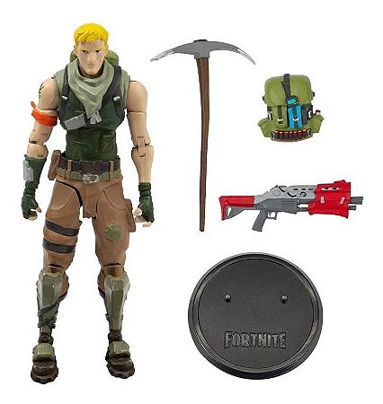 Boneco Fortnite Articulado  Figura Jonesy -18cm  Fun