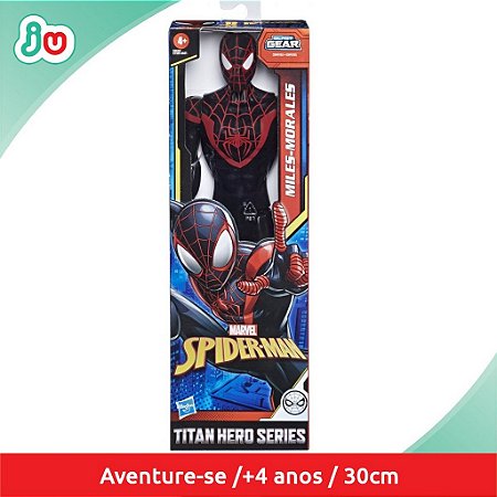 Boneco Miles Morales Spiderman Homem Aranha  Hasbro E7329
