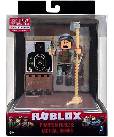 Boneco Roblox Mini Playset Phantom Forces Tactical Genius