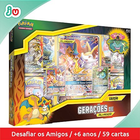 Box Pokémon Coleção Gerações de Aliados