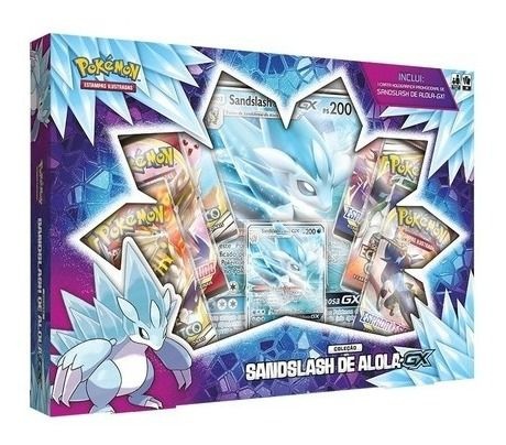 Box Sandslash De Alola Gx - Copag Pokémon