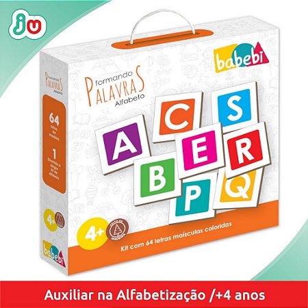 Brinquedo de Alfabetização Formando as Palavras Babebi