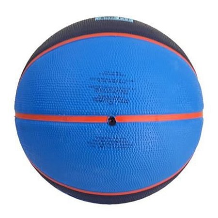 Bola de Basquete Clutch Basketball Cinza e Azul - Wilson
