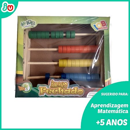 Brinquedo Pedagógico Ábaco - IOB