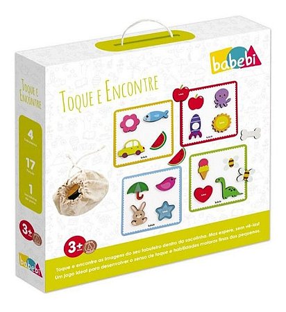Brinquedo Toque E Encontre Coordenação Motora - Babebi