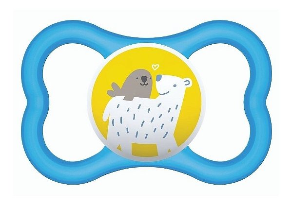 Chupeta Menino Mam Air 6+ Azul Embalagem Unitária 2831