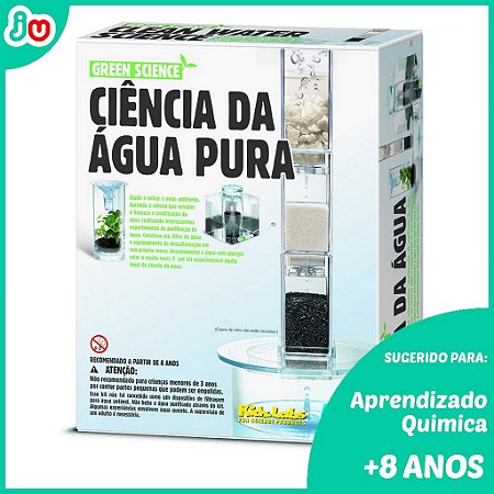 Ciência da Água Pura Brinquedo Green Science 4m Kidzlabs