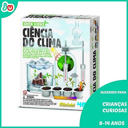 Ciência do Clima 4m Brinquedo Educativo Kidzlabs