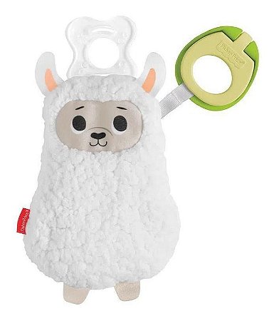 Clip Porta-chupeta Animais Sensoriais Lhama Fisher Price