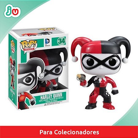 Funko Pop! - DC Esquadrão Suicída #34 Harley Quinn Arlequina