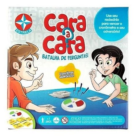 Jogo Cara A Cara Batalha De Perguntas  Estrela