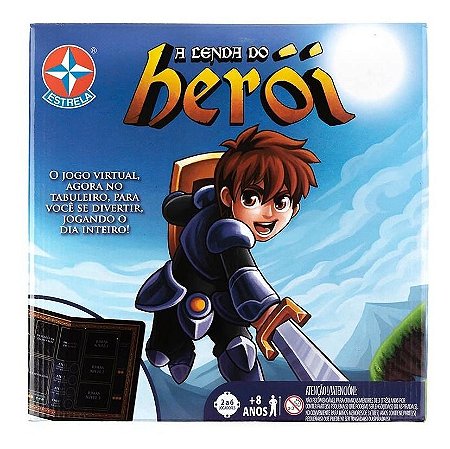 Jogo De Tabuleiro A Lenda Do Heroi  Estrela