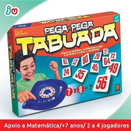 Jogo Pega Pega Tabuada Grow