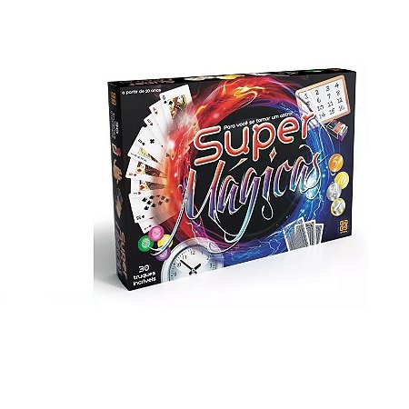 Jogo Super Mágicas Grow - Kit com 30 truques