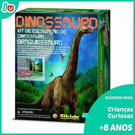 Kit de Escavação 4M Kidzlabs Dinossauros - Braquissauro
