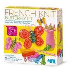 Kit De Tricô Francês Borboleta  4m