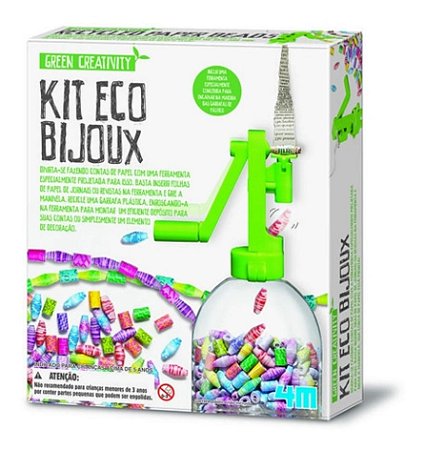 Kit Eco Bijoux Brinquedo Educativo Bijuteria  4m