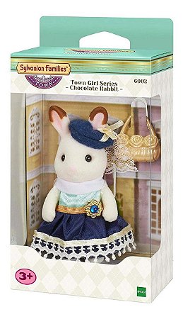 Sylvanian Families Town Girl Series Coelho Chocolate 6002