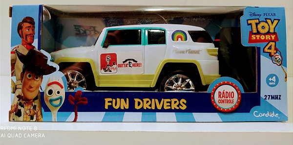 Veículo de Controle Remoto Fun Driver Disney Caboom 4912
