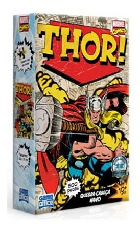 Quebra Cabeça Puzzle Nano Marvel Thor 500 Peças 2617