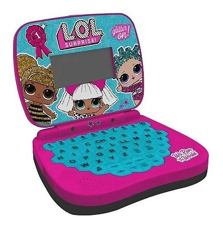 Laptop Infantil Bilíngue Lol Suprise Candide 9815
