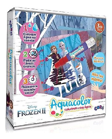 Frozen Ii Aquacolor Colorindo Com Água - Toyster