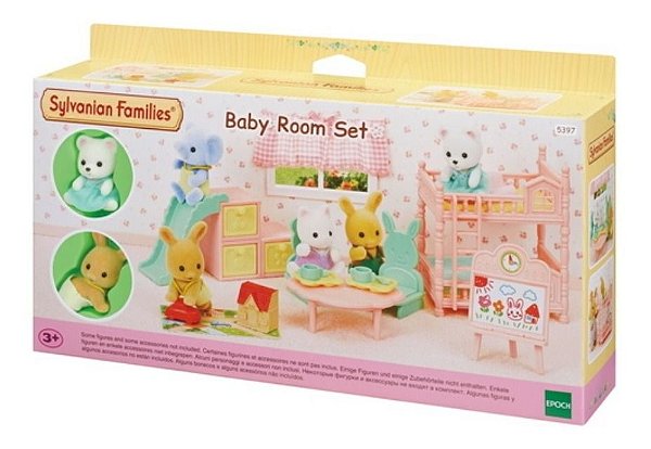 Sylvanian Families Conjunto Quarto De Bebe Clássico 5397