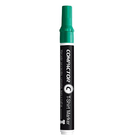 Marcador para Tecidos T-shirt Marker Verde Compactor