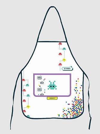 Avental Infantil GAME