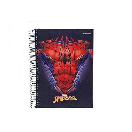 Caderno Universitário 20 Matérias Spider-Man 320 Folhas Jandaia