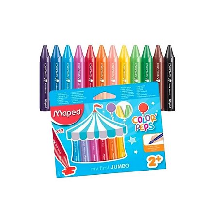 CRAYONES CERA COLOR PEPS C 12