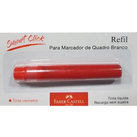 Refil Vermelho Para Marcador de Quadro Branco Faber Castell