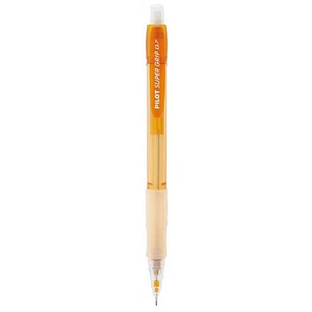 Lapiseira Super Grip 0.7mm Neon Laranja Pilot