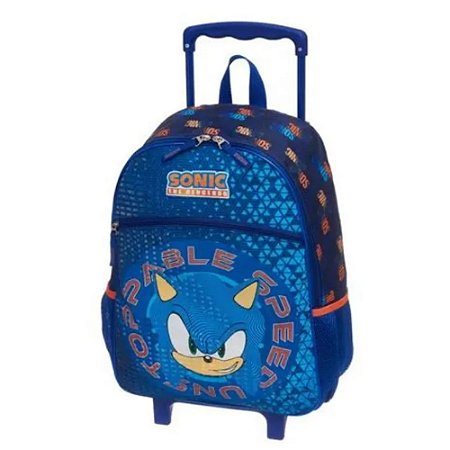 Mochila com Rodinhas, Sonic Geomaze, Ref.989E01 - Pacific