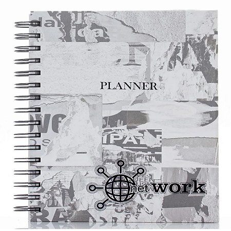 Planner Permanente Net Work Jornal 104FLS Merci